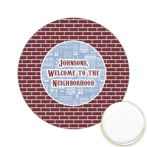 Custom Housewarming Printed Cookie Topper - 2.15" (Personalized)