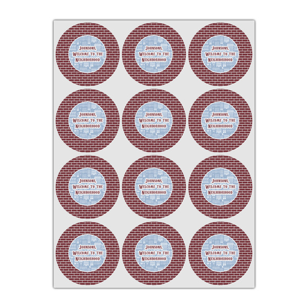 Housewarming Icing Circle - Small - Set of 12