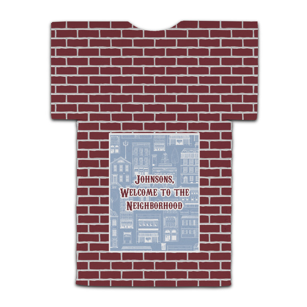 Housewarming Jersey Bottle Cooler - BACK (flat)