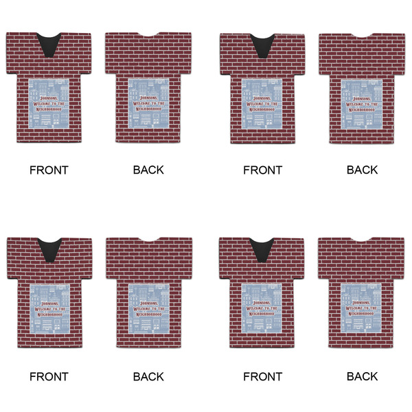 Housewarming Jersey Bottle Cooler - Set of 4 - APPROVAL