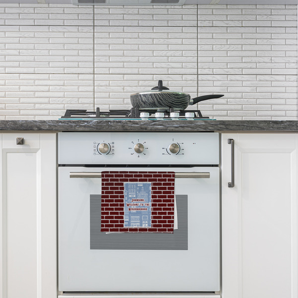 Housewarming Kitchen Towel - Poly Cotton - Lifestyle