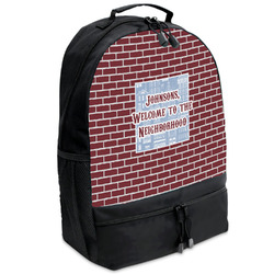 Housewarming Backpacks - Black (Personalized)