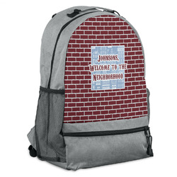 Housewarming Backpack - Grey (Personalized)