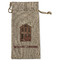 Housewarming Large Burlap Gift Bag - Front (Personalized)