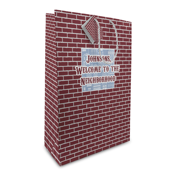 Custom Housewarming Large Gift Bag (Personalized)