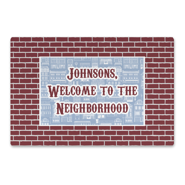 Custom Housewarming Large Rectangle Car Magnet (Personalized)