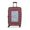 Housewarming Suitcase - 28" Large - Checked w/ Name or Text