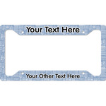 Housewarming License Plate Frame - Style A (Personalized)