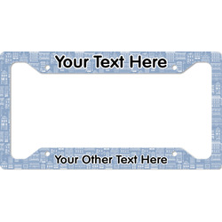 Housewarming License Plate Frame (Personalized)