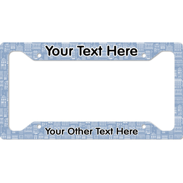 Custom Housewarming License Plate Frame - Style A (Personalized)