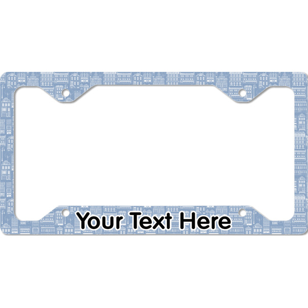 Custom Housewarming License Plate Frame - Style C (Personalized)