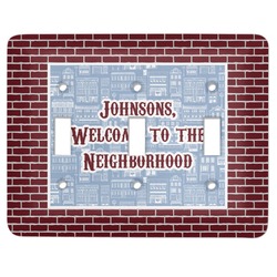 Housewarming Light Switch Cover (3 Toggle Plate)
