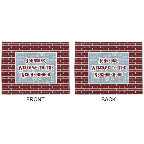 Housewarming Linen Placemat - APPROVAL (double sided)