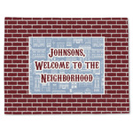 Housewarming Single-Sided Linen Placemat - Single w/ Name or Text