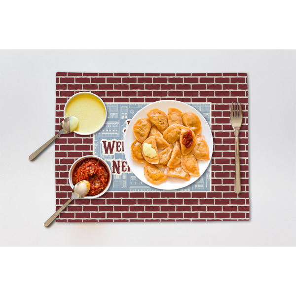 Housewarming Linen Placemat - Lifestyle (single)