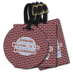 Housewarming Plastic Luggage Tag (Personalized)