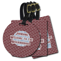 Housewarming Plastic Luggage Tag (Personalized)