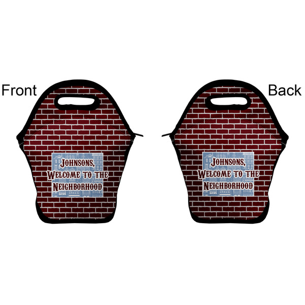 Housewarming Lunch Bag - Front and Back