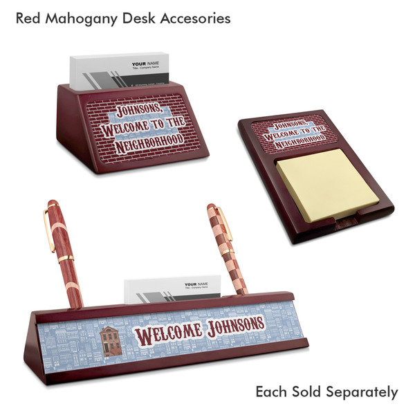 Housewarming Mahogany Desk Accessories