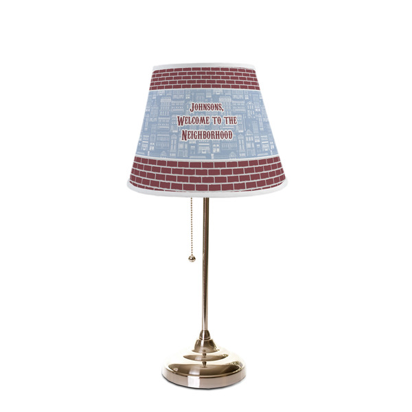 Housewarming Poly Film Empire Lampshade - On Stand