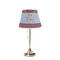 Housewarming Poly Film Empire Lampshade - On Stand