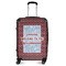 Housewarming Suitcase - 24" Medium - Checked (Personalized)