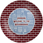 Housewarming Melamine Salad Plate - 8" (Personalized)