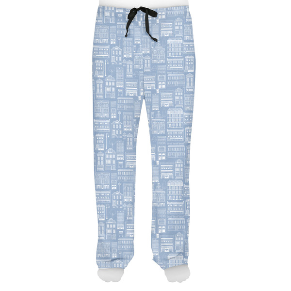 Housewarming Men's Pjs Front - on model
