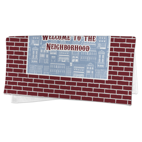 Housewarming Microfiber Dish Rag - FOLDED (half)