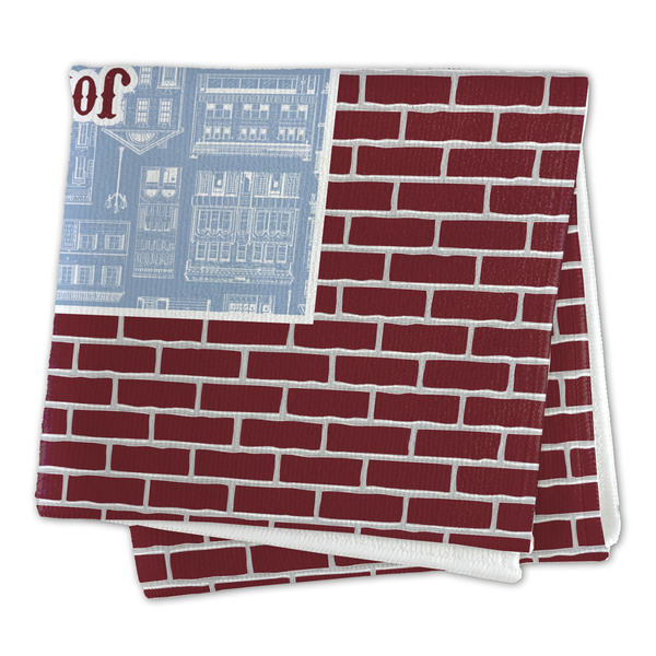 Housewarming Microfiber Dish Rag - FOLDED (square)