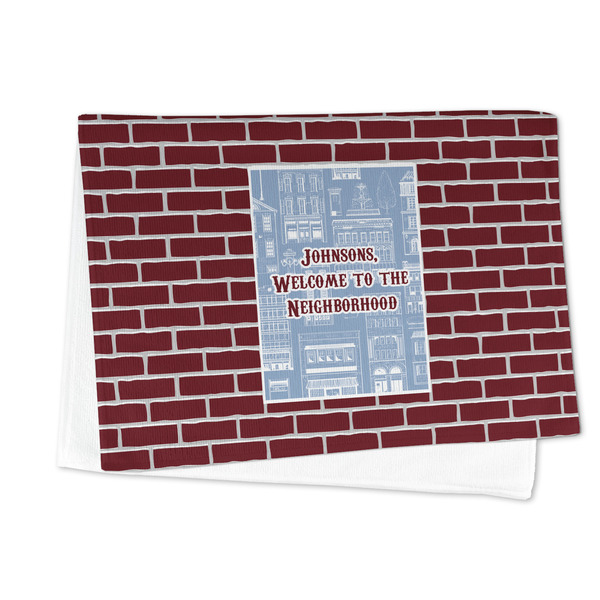 Housewarming Microfiber Dish Towel - FOLDED HALF