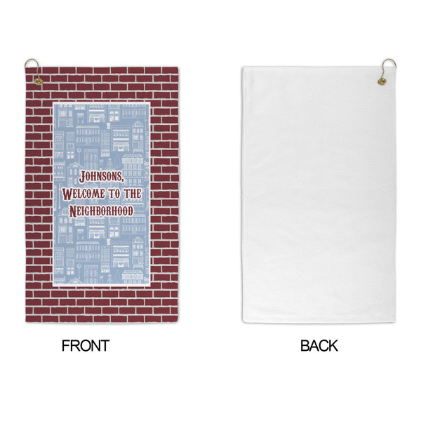 Housewarming Microfiber Golf Towels - APPROVAL