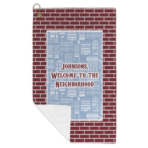 Housewarming Microfiber Golf Towels - FOLD