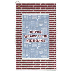 Housewarming Microfiber Golf Towel (Personalized)