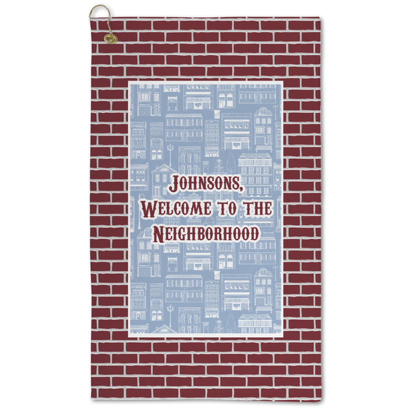 Custom Housewarming Microfiber Golf Towel - Large (Personalized)