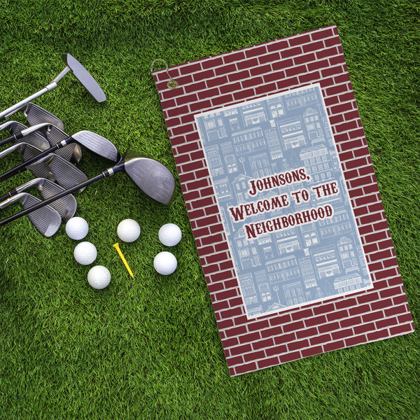Housewarming Microfiber Golf Towels - LIFESTYLE
