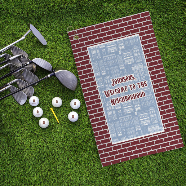 Housewarming Microfiber Golf Towels - LIFESTYLE