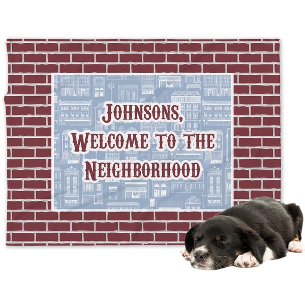 Custom Housewarming Dog Blanket (Personalized)