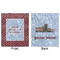 Housewarming Minky Blanket - 50"x60" - Double Sided - Front & Back