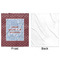 Housewarming Minky Blanket - 50"x60" - Single Sided - Front & Back