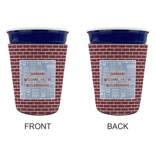 Housewarming Party Cup Sleeves - without bottom - Approval