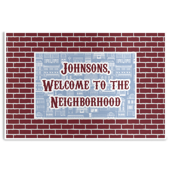 Custom Housewarming Disposable Paper Placemats (Personalized)