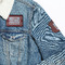 Housewarming Patches Lifestyle Jean Jacket Detail