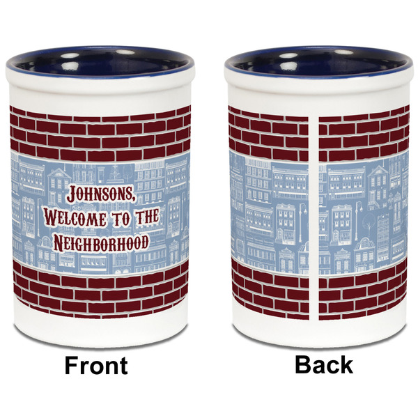 Housewarming Pencil Holder - Blue - approval