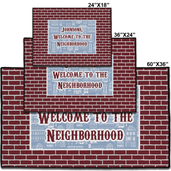 Housewarming Personalized Door Mat - Group Parent IMF