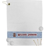 Housewarming Golf Bag Towel (Personalized)