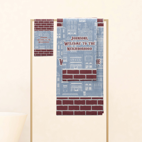 Housewarming Personalized Towel Set