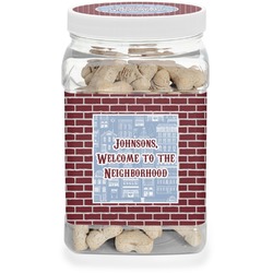 Housewarming Dog Treat Jar (Personalized)