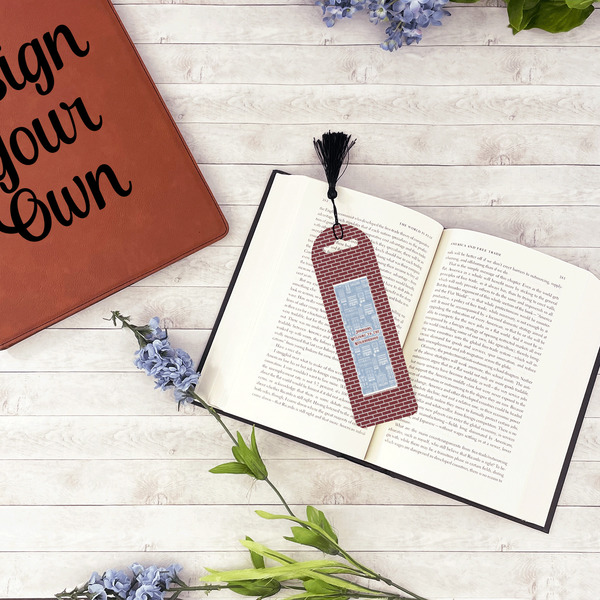 Housewarming Plastic Bookmarks - In Context