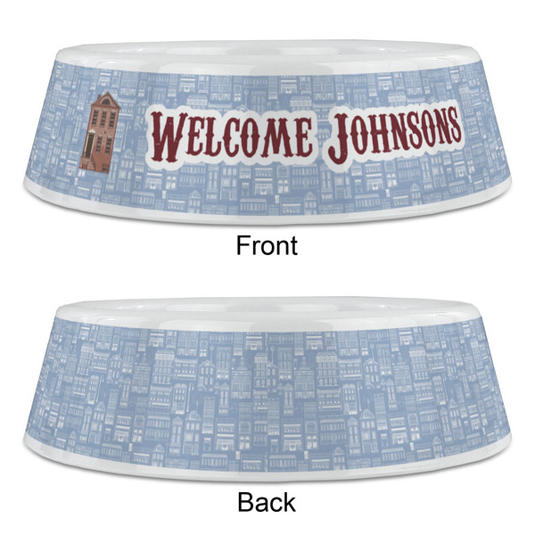 Housewarming Plastic Pet Bowls - Large - APPROVAL